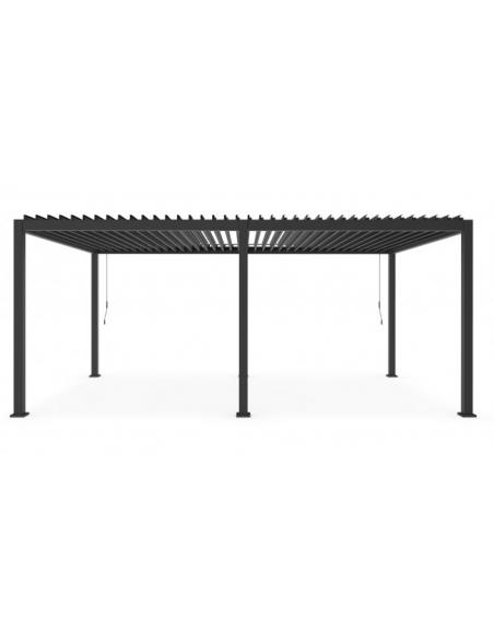 Pérgola 3.6x6 antracita - Bizzotto ocean