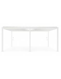Pergola 3.6x6 white - BIZZOTTO ocean