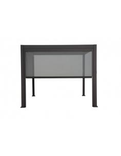 Pergola roller awning side 3.6 anthracite - BIZZOTTO ocean