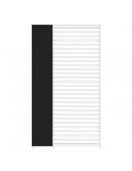 Vertical panel pergola anthracite - BIZZOTTO ocean