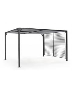 3x3.6 anthracite gazebo lh32 - BIZZOTTO Noah