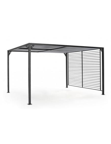 3x3.6 anthracite gazebo lh32 - BIZZOTTO Noah