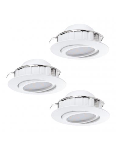 EGLO 95851 - PINEDA Recessed LED Lamp in White Acrylic