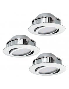 EGLO 95852 - PINEDA LED Recessed Lamp in Chrome Acrylic