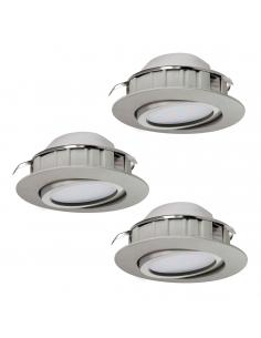 EGLO 95853 - PINEDA LED Recessed Lamp in Nickel-matte Acrylic