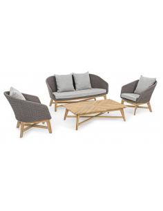 2-seater sofa with stone cushion - BIZZOTTO coachella 2