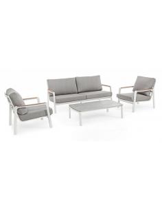 2 + 3 seater sofa with white cushion wg20 - BIZZOTTO jalisco 2