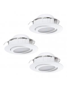 EGLO 95857 - PINEDA Lámpara Empotrable LED en Acrílico blanco