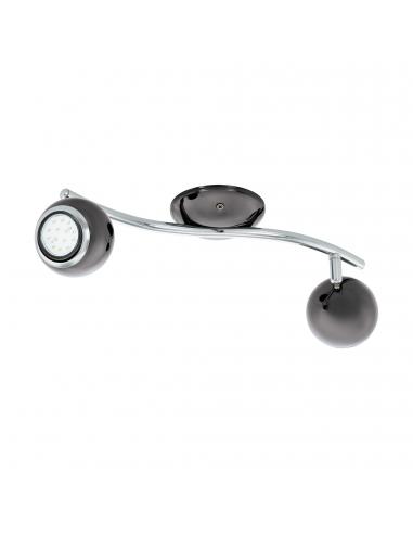 EGLO 31006 - BIMEDA Living Room Lamp in Nickel-black steel, chrome