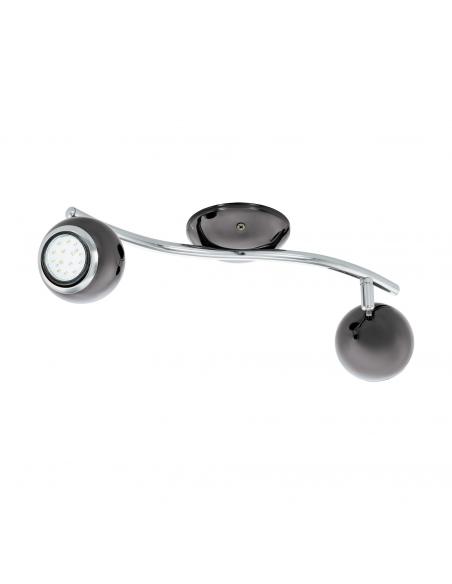 EGLO 31006 - BIMEDA Living Room Lamp in Nickel-black steel, chrome