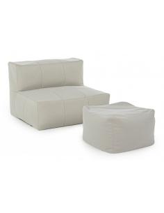 Beige armchair - BIZZOTTO sparrow 2