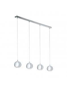 EGLO 95912 - CONESSA LED pendant lamp in Chrome Steel and Acrylic