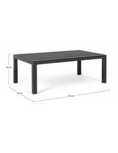 Mesa 120x70 antracita jx55 - Bizzotto kledi 2