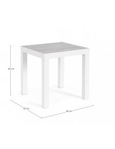 Mesita aux 50x50 blanco jx11 - Bizzotto kledi 2