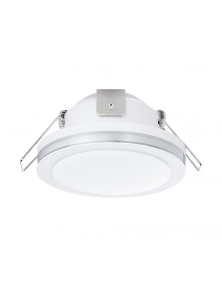 EGLO 95917 - PINEDA 1 Recessed LED Lamp in Steel, white plastic and Acrylic