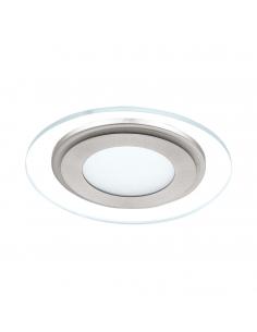 EGLO 95932 - PINEDA 1 Recessed LED Lamp in Steel, white plastic, nickel-matte and Acrylic