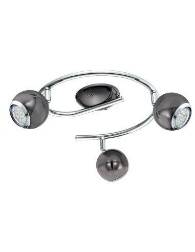 EGLO 31007 - BIMEDA Living Room Lamp in Nickel-black steel, chrome