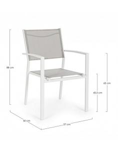 Silla c-br blanco cloud ld30 - Bizzotto hilde 2