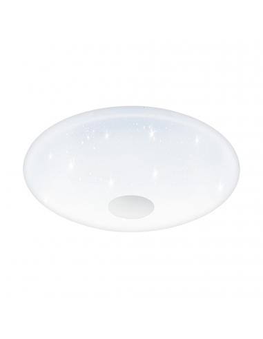 EGLO 95973 - VOLTAGO 2 Plafón LED en Acero blanco y Acrílico con efecto de cristal