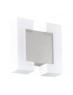 EGLO 95987 - SITIA Outdoor LED Wall Light in Galvanized Steel, Nickel-matte and Acrylic