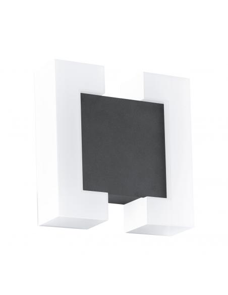 EGLO 95988 - SITIA Outdoor LED Wall Light in Galvanized Steel anthracite and Acrylic