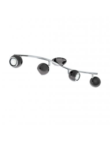 EGLO 31008 - BIMEDA Living Room Lamp in Nickel-black steel, chrome