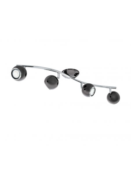 EGLO 31008 - BIMEDA Living Room Lamp in Nickel-black steel, chrome