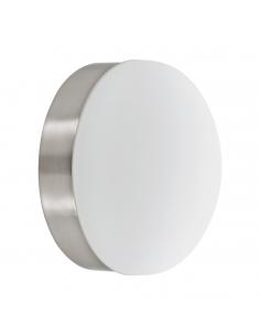 EGLO 96002 - CUPELLA LED ceiling light in matte nickel-steel and satin glass