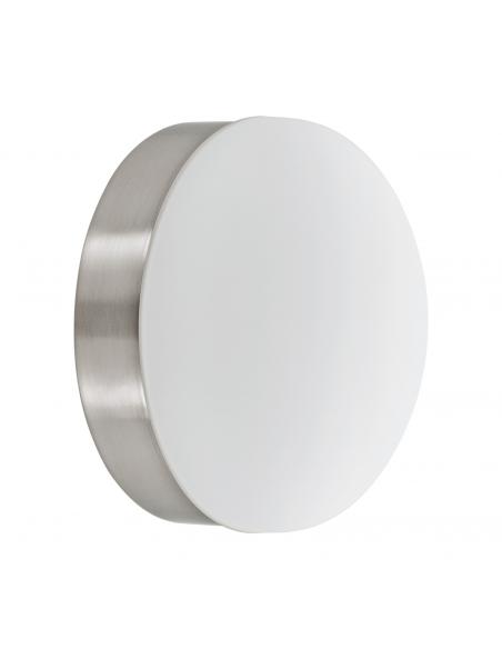 EGLO 96002 - CUPELLA LED ceiling light in matte nickel-steel and satin glass