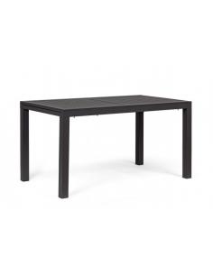 Extendable table 140-210x77 anthracite lh32 - BIZZOTTO hilde 2