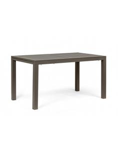 Mesa extensible 140-210x77 marrón yk14 - Bizzotto hilde 2