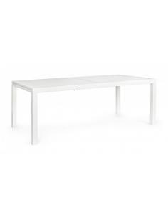 Extendable table 200-300x100 white ld30 - BIZZOTTO hilde 2