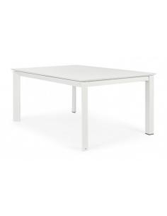 Mesa extensible 160x100-160 blanco cx21 - Bizzotto konnor 2