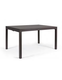 Extendable table 135-270x90 anthracite - BIZZOTTO pelagius 2