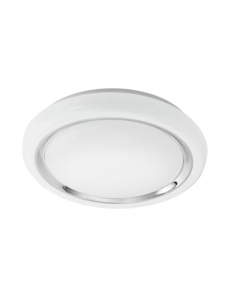 EGLO 96023 - CAPASSO LED Ceiling Light in White Steel and Acrylic