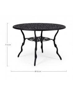 Anthracite table d110 - BIZZOTTO victory 2