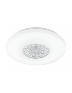 EGLO 96025 - CAPASSO 1 LED Ceiling Light in White Steel and Acrylic