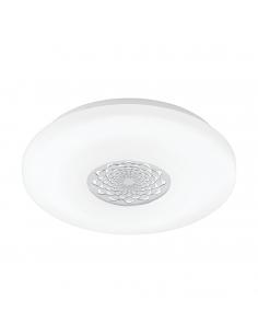 EGLO 96026 - CAPASSO 1 LED Ceiling Light in White Steel and Acrylic