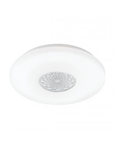 EGLO 96026 - CAPASSO 1 LED Ceiling Light in White Steel and Acrylic