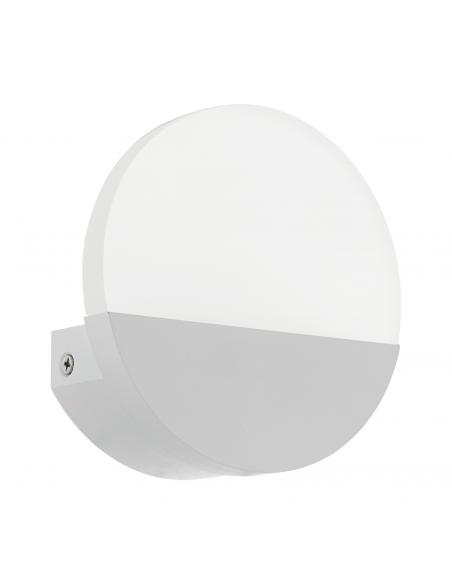 EGLO 96039 - METRASS 1 LED Wall Light in White Aluminum and Acrylic