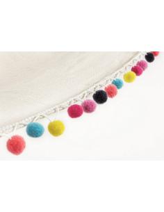 Hamaca con barra 100x200 - Bizzotto pon-pon 2