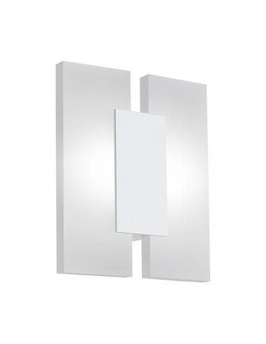 EGLO 96042 - METRASS 2 LED Ceiling Light in White Aluminum and Acrylic