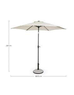 C-artic umbrella. 2.7m Ecru - BIZZOTTO Kalife 2
