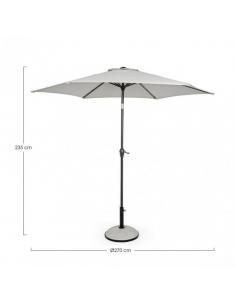 C-artic umbrella. 2.7m Grey - BIZZOTTO Kalife 2