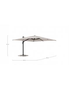 4x4 arm umbrella anthracite t - BIZZOTTO aries 2