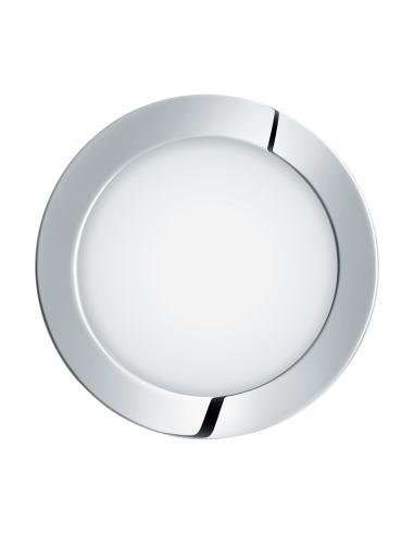 EGLO 96055 - FUEVA 1 Recessed LED Lamp in Cast Metal Chrome and Acrylic