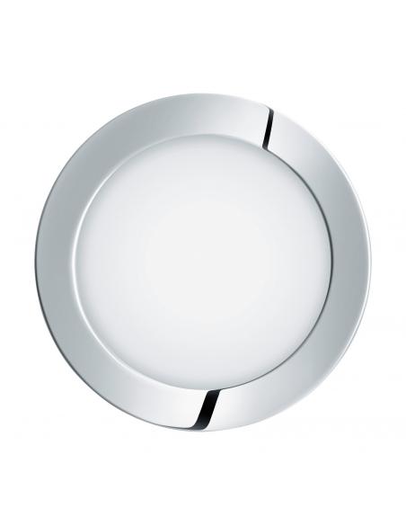 EGLO 96055 - FUEVA 1 Recessed LED Lamp in Cast Metal Chrome and Acrylic