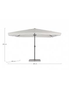 4x4 anthracite gray umbrella cl - BIZZOTTO alghero 2