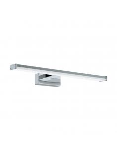 EGLO 96064 - PANDELLA 1 Luz de Espejo para Baño en Aluminio, plástico cromo, plata y Acrílico