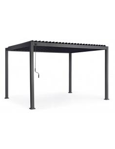3x4 anthracite pergola - BIZZOTTO ocean 2